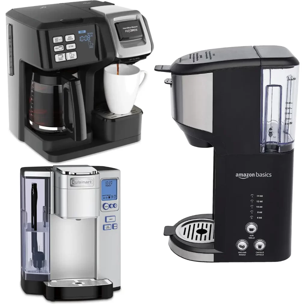 Different types of K-cup coffee makers- (What is The Best K-cup Coffee Maker?)