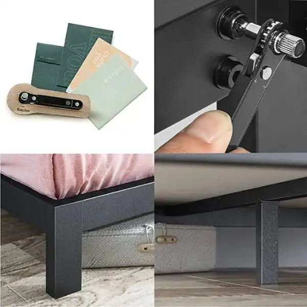 EASY ASSEMBLY on ZINUS Arnav Metal Queen Bed