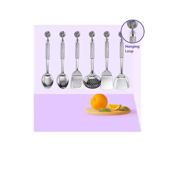 klee stainless steel complete kitchen utensil set is Slice Cheese Easily