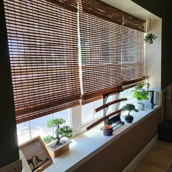 CHICOLOGY bamboo roman window shades 