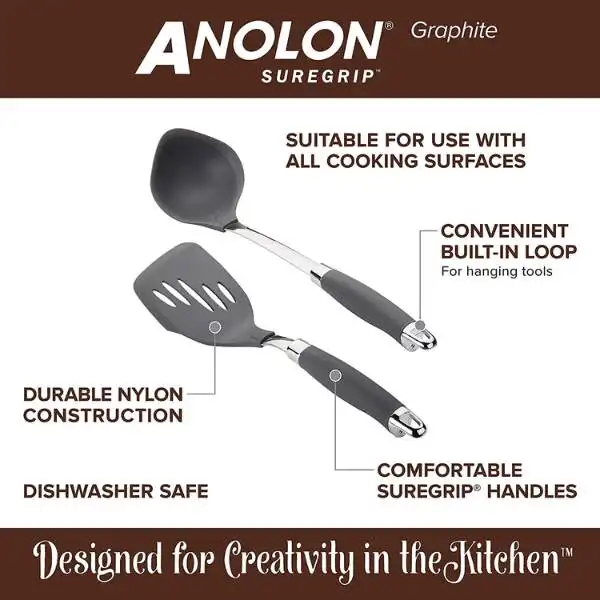 Dishwasher Safe nonstick untensil set