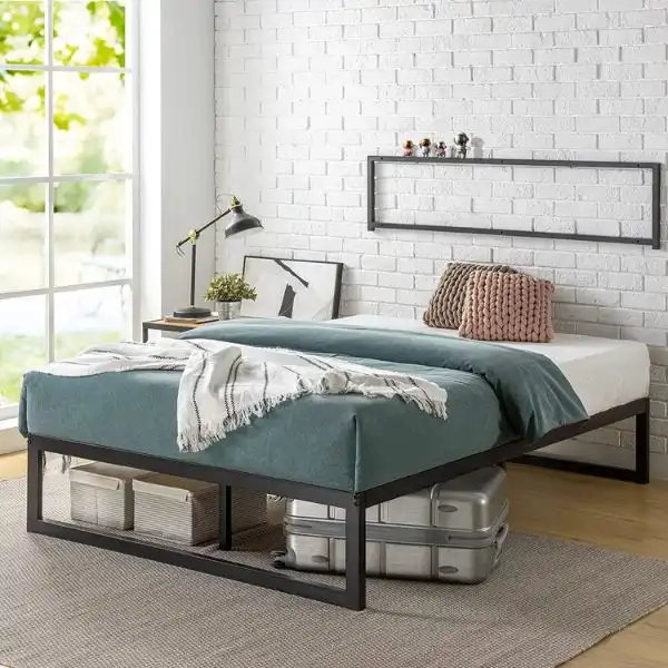 ZINUS Arnav Metal Platform Cheap Queen Bed