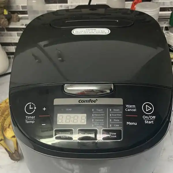 Convenient Delay Timer on CCOMFEE All-in 1 Multi Rice Cooker