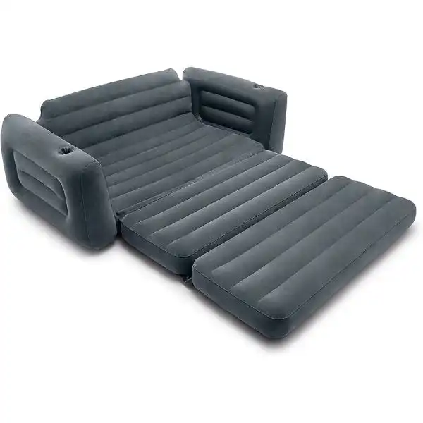 Inflatable Pull Out Sofa Bed have 3 Quick Inflation And Deflation Valves
