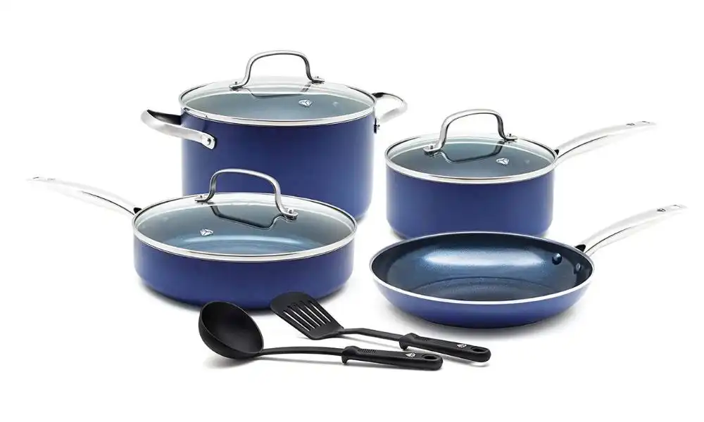 Blue Diamond Cookware Set