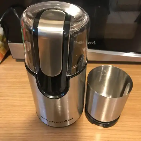 KitchenAid Blade Coffee Grinder have Clear Top Cover and One-Touch Control