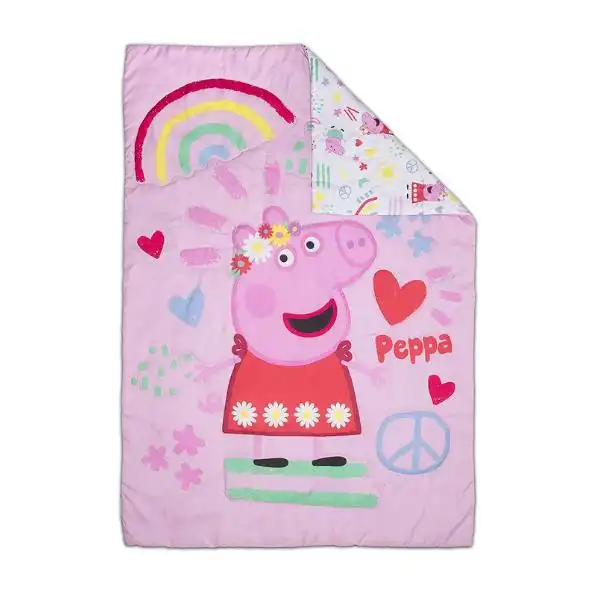 Peppa Pig Toddler Bed Set is Easy Care