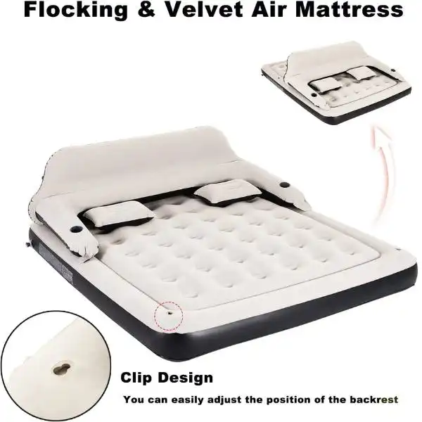 Flocking & velvet Air Mattress