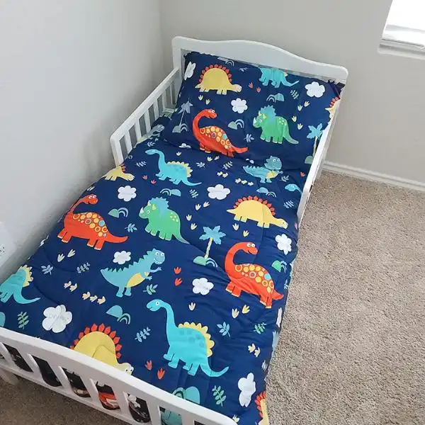 Cloele Dinosaur Toddler Bedding Set has High Quality & Great Value Gift