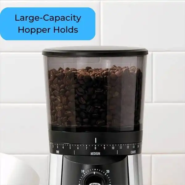 Large-Capacity Hopper Holds