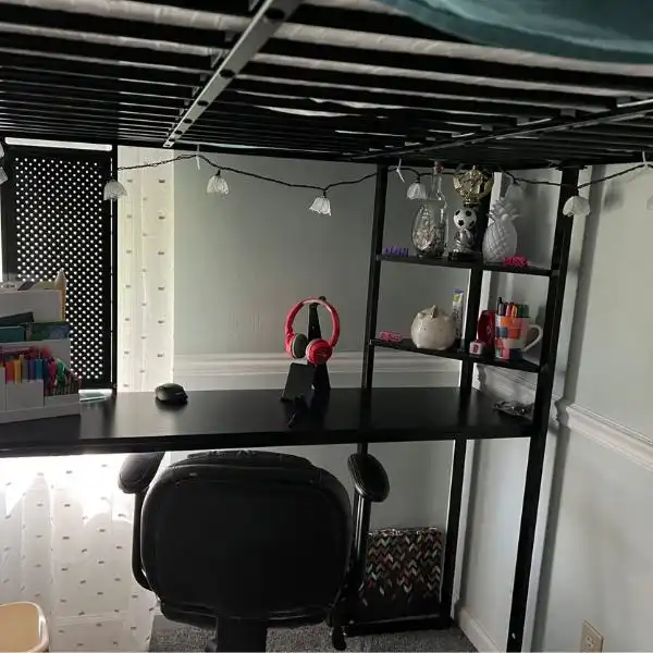ADOVA Full Loft Bed with Desk is Loft Bed with Desk
