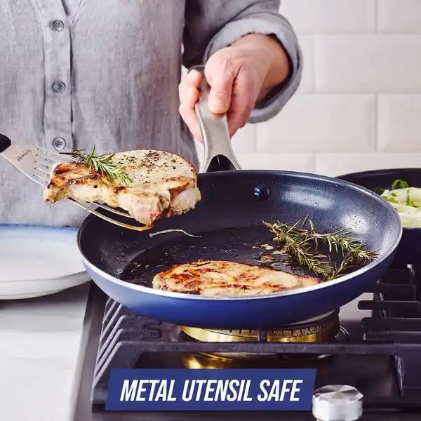 Blue Diamond Cookware Set is Metal Utensil Safe