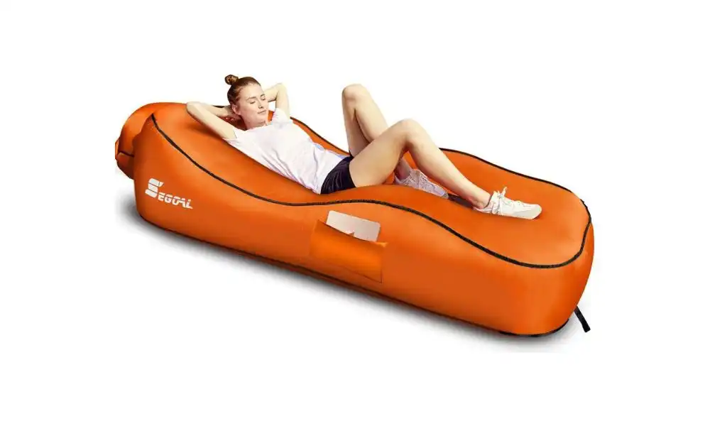 SEGOAL Ergonomic Inflatable Beach Bed