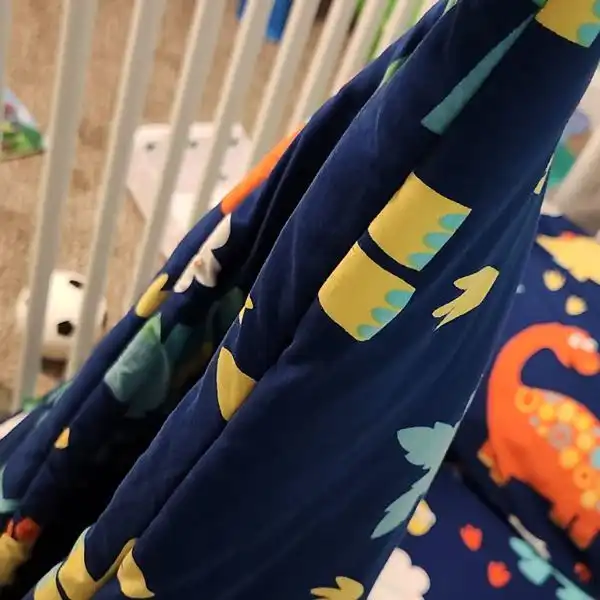 Cloele Dinosaur Toddler Bedding Set has Soft Skin-Friendly Fabric