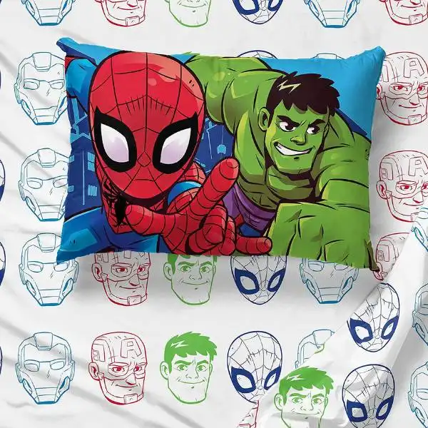 Jay Franco Marvel Super Hero Toddler Bed Set is Super Soft & Fun Design