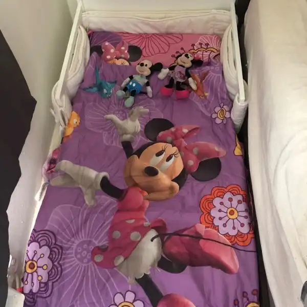 Disney Fluttery Friends Toddler Bedding Set has The Entire Set is Machine Washable