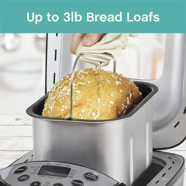 West Bend Hi-Rise Bread Maker has Up to 3 Pounds Loaf of Bread

