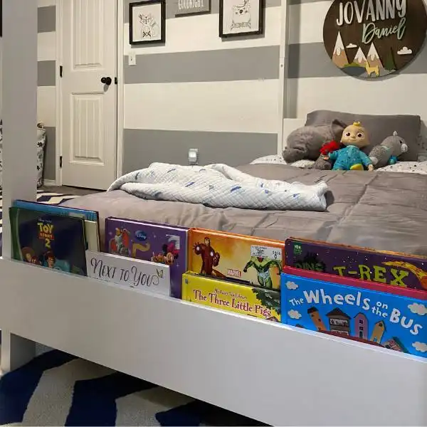 Delta Children Twin Bed have Built-In Storage