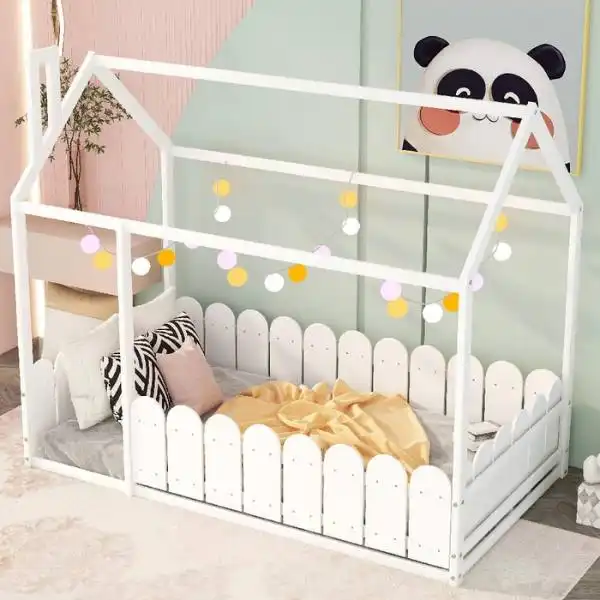 MERITLINE House Montessori Bed is Creativity House Bed For Kids