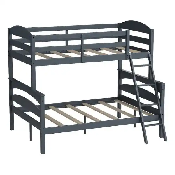 DHP Solid Wood Kids Bunk Bed