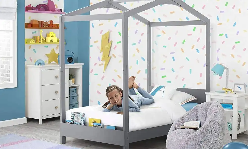 Delta Children Poppy House Bed