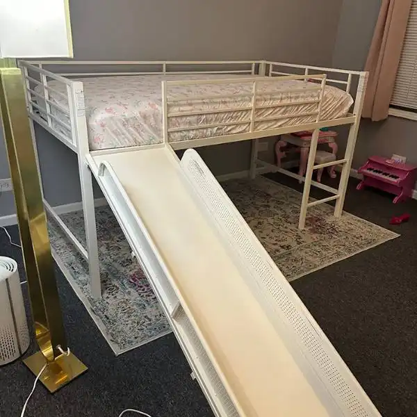 DHP Junior Twin Metal Loft Bed have Fun And Contemporary Design