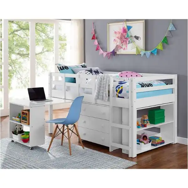 Naomi Home Twin Size Loft Bed