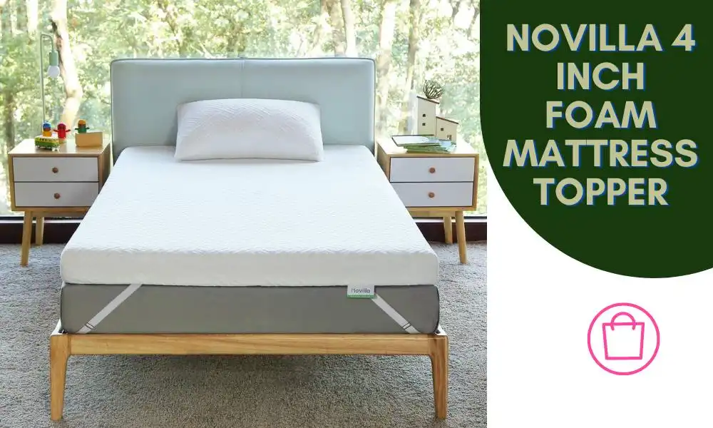 novilla 4 inch mattress topper