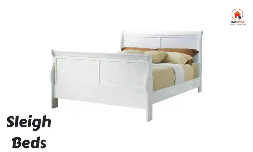 Coaster Furniture Louis Philippe Transitional Wood Full Size Sleigh Panel Bed White 204691F