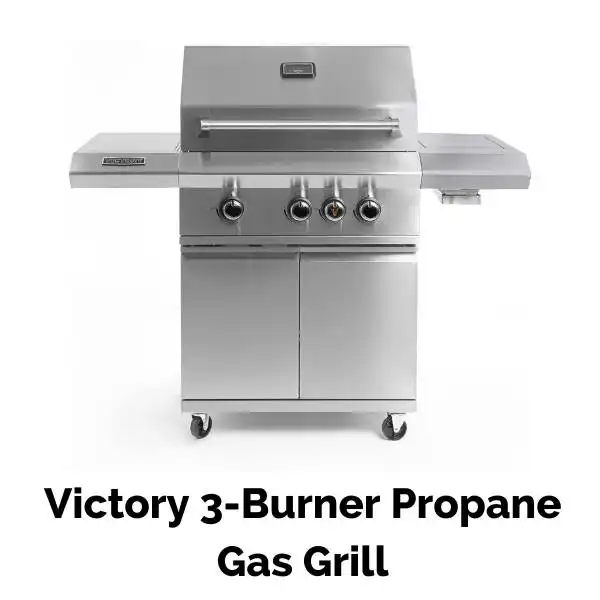 Victory 3-Burner Propane Gas Grill