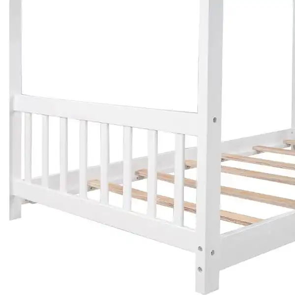Harper & Bright Designs House Bed is Durable And Sturdiness
