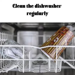 Clean the dishwasher regularly